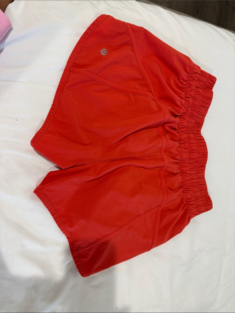 lululemon athletica Bright Red Women's Athletic Shorts